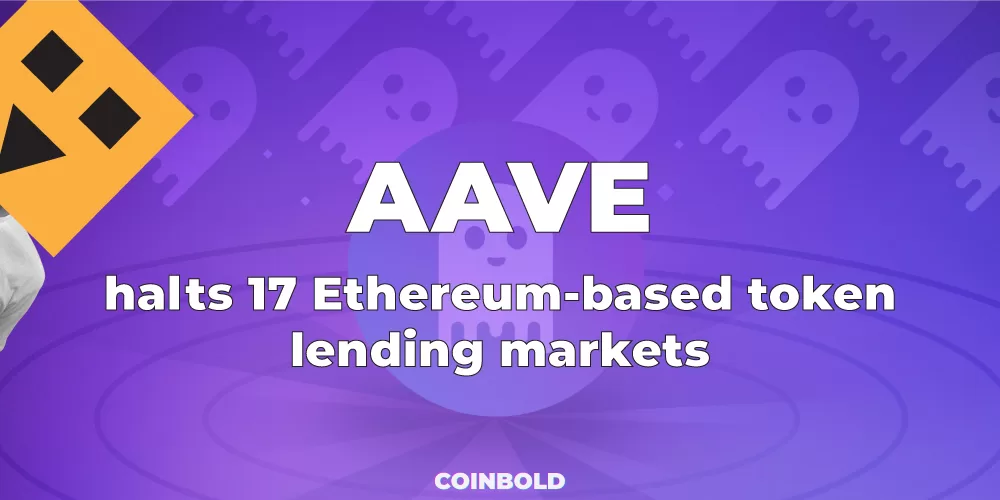 Aave halts 17 Ethereum-based token lending markets