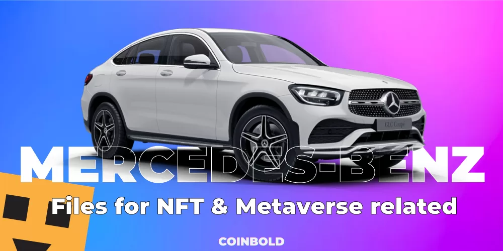 Mercedes Benz Files for NFT Metaverse related Trademarks 1 jpg