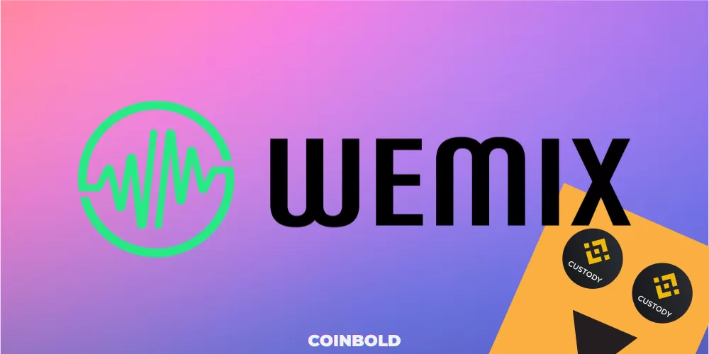 Wemade's WEMIX cryptocurrency will be under the custody of Binance.