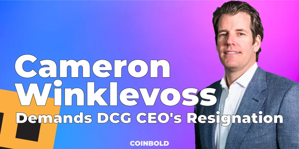 Cameron Winklevoss Demands DCG CEO's Resignation