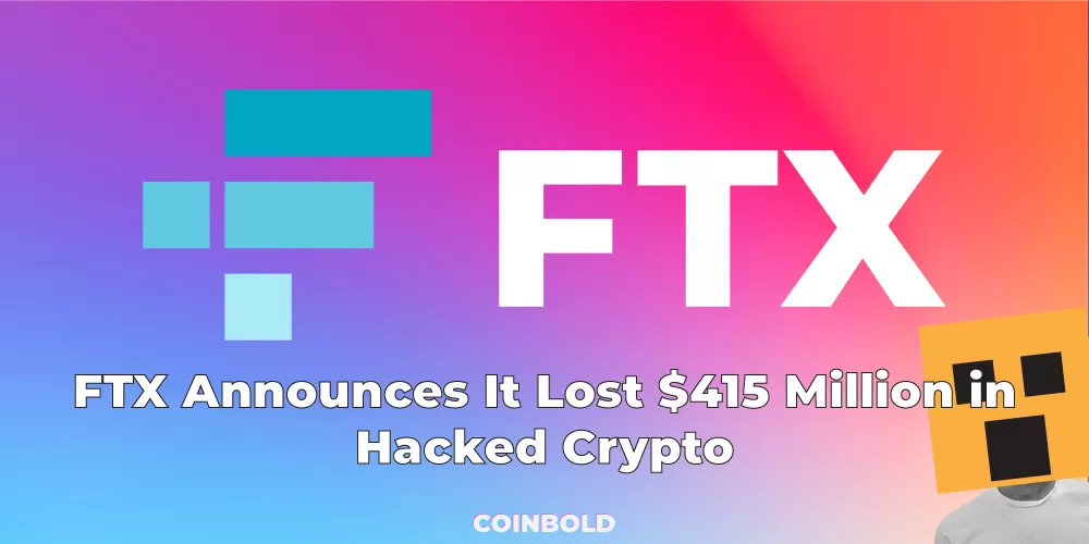 FTX Announces It Lost 415 Million in Hacked Crypto jpg