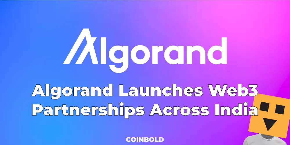 Algorand Launches Web3 Partnerships Across India
