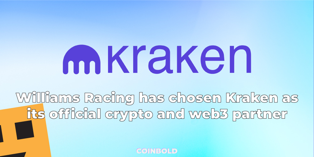 Williams Racing has chosen Kraken as its official crypto and web3 partner.