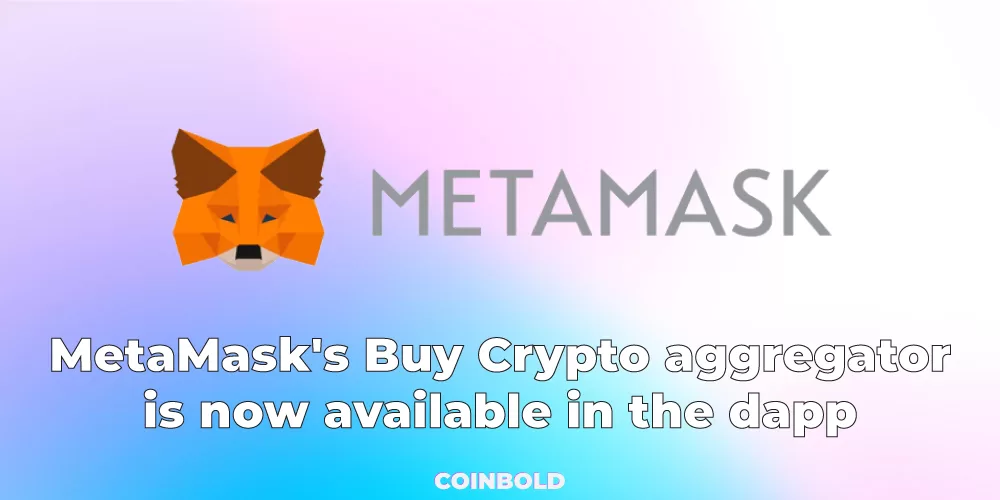 MetaMask's Buy Crypto aggregator is now available in the dapp