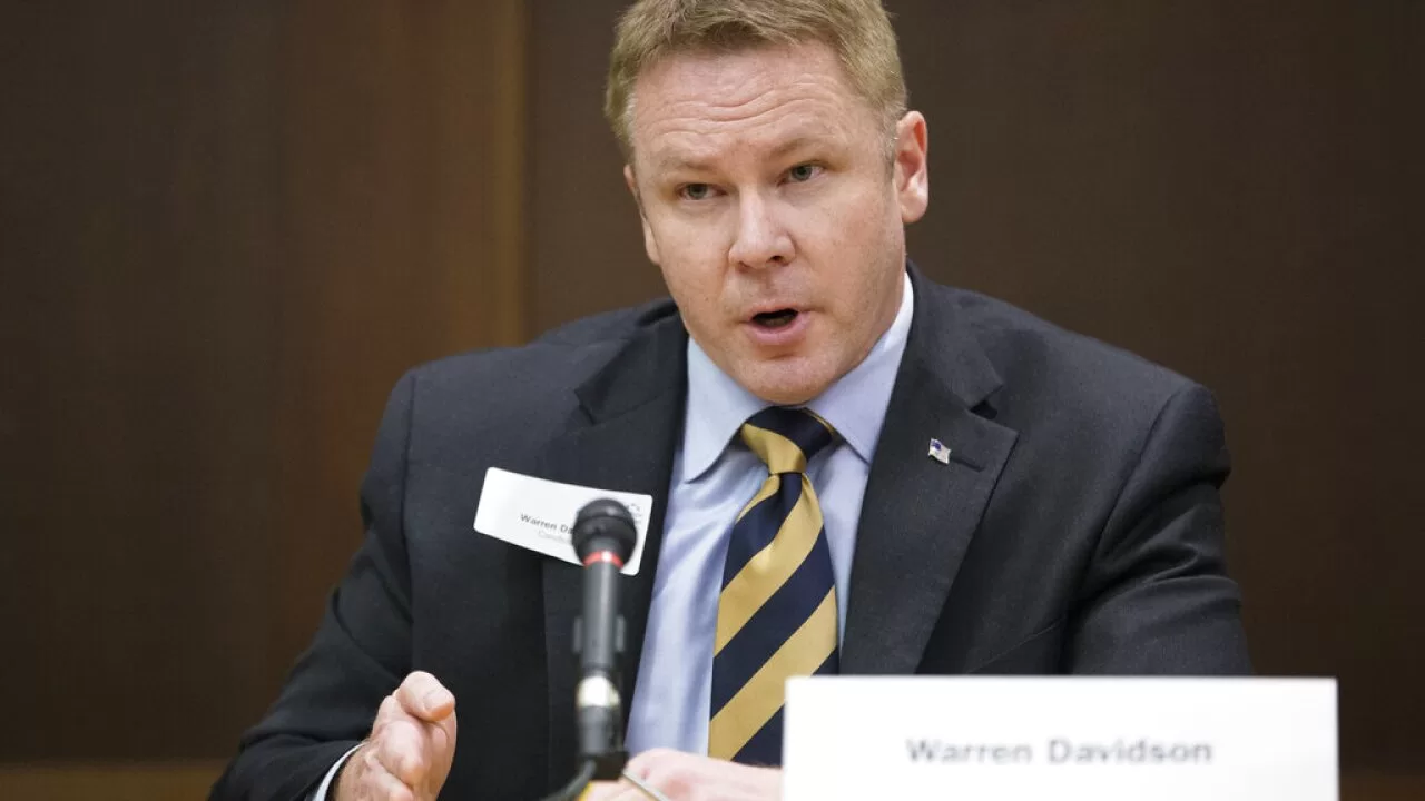 Rep. Warren Davidson plans to introduce legislation to remove Gensler from SEC