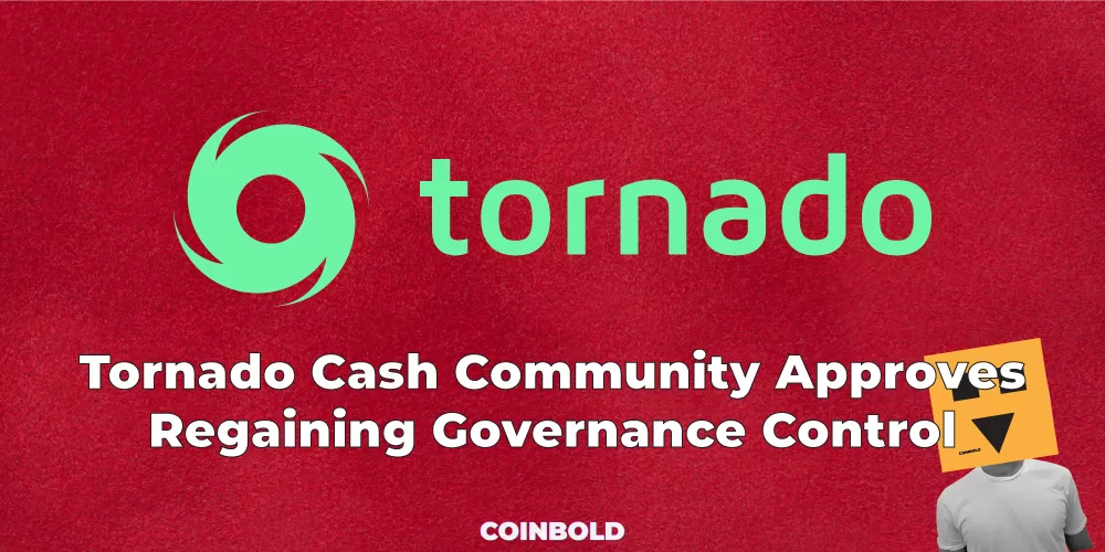 Tornado Cash Community Approves Regaining Governance Control
