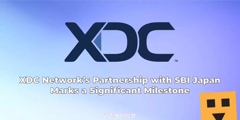 XDC Network’s Partnership with SBI Japan Marks a Significant Milestone