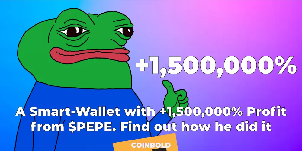 A Smart Wallet with 1500000 Profit from PEPE. Find out how he did it jpg