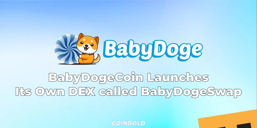 BabyDogeCoin Launches Its Own DEX called BabyDogeSwap jpg