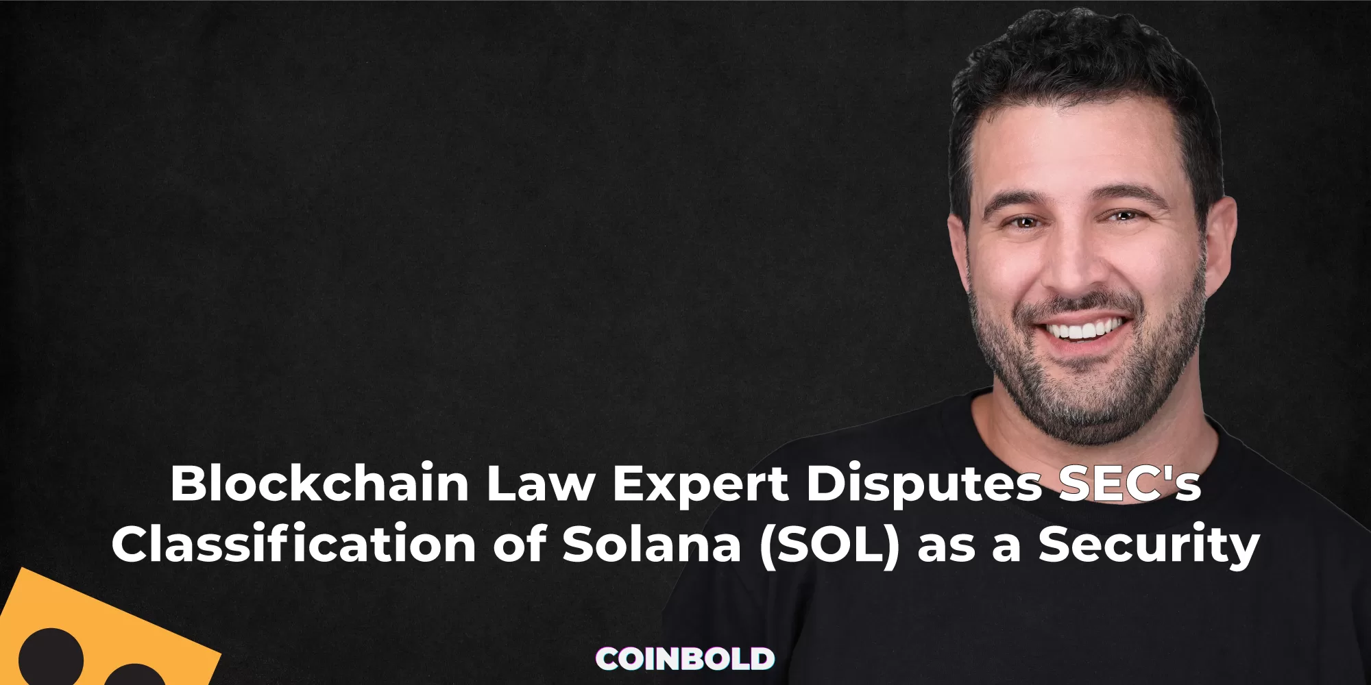 Blockchain Law Expert Disputes SEC's Classification of Solana (SOL) as a Security
