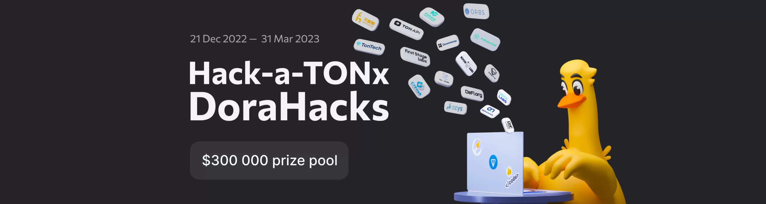 The second vote involved over 695,000 $TON holders and determined the prize rankings for TON's recent "Hack-a-TON" x DoraHacks competition.