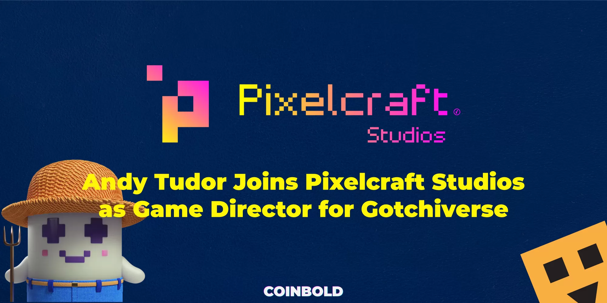 Andy Tudor Joins Pixelcraft Studios as Game Director for Gotchiverse