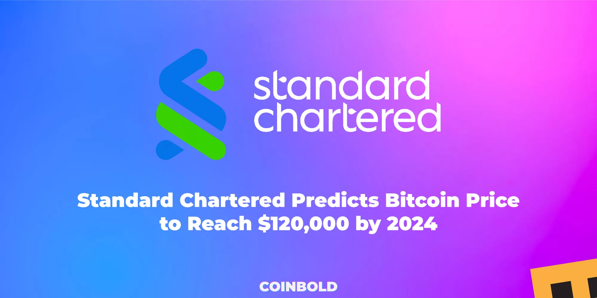 Standard Chartered Predicts Bitcoin Price to Reach $120,000 by 2024