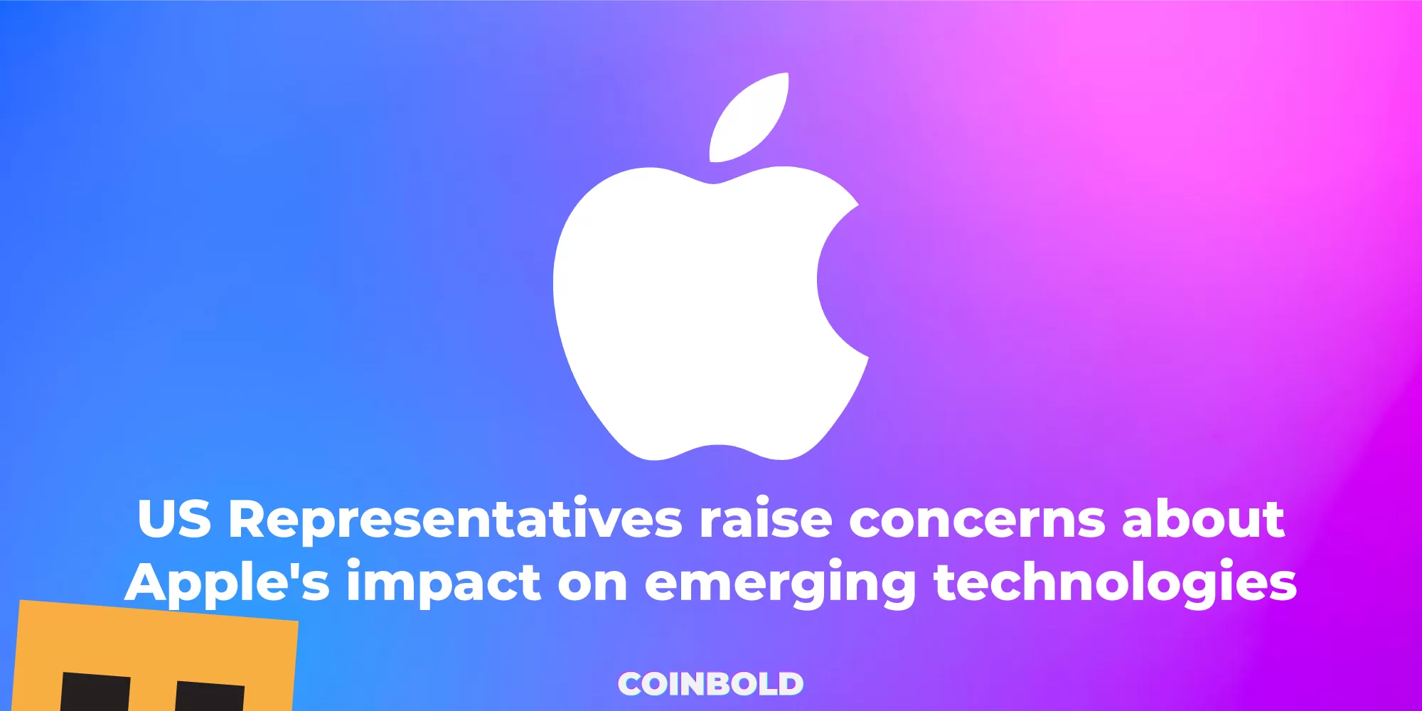 US Representatives raise concerns about Apple's impact on emerging technologies.