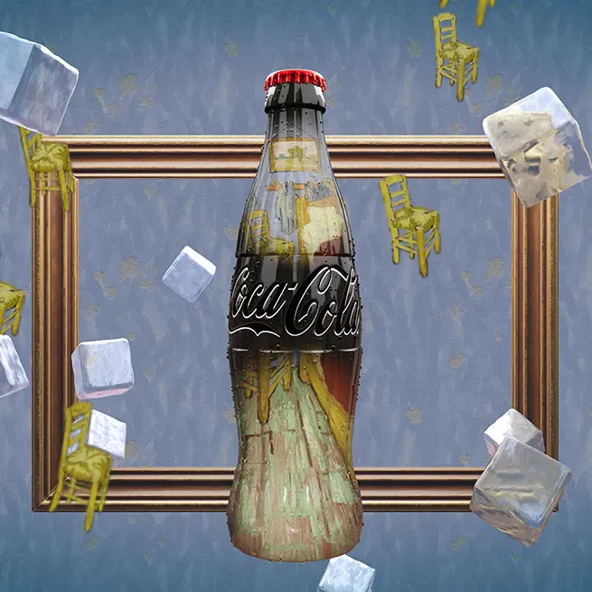Coca Cola Masterpiece NFT Collection vangogh