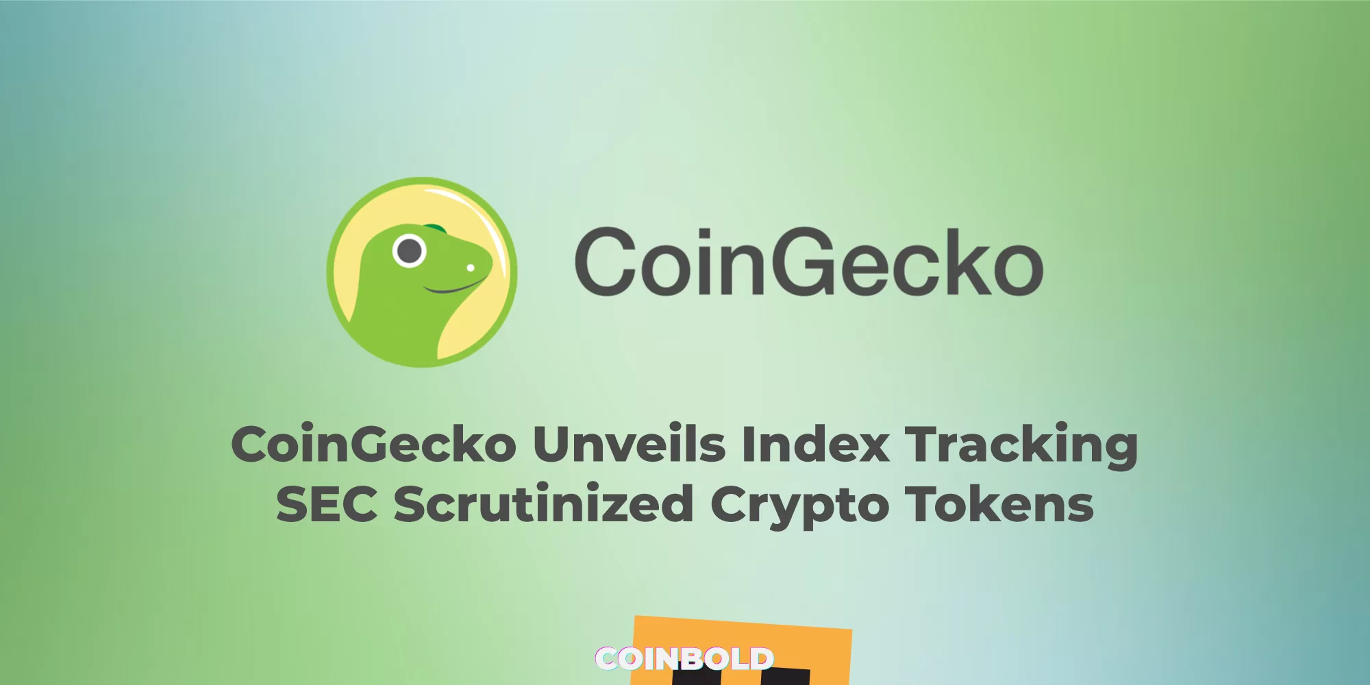CoinGecko Unveils Index Tracking SEC Scrutinized Crypto Tokens