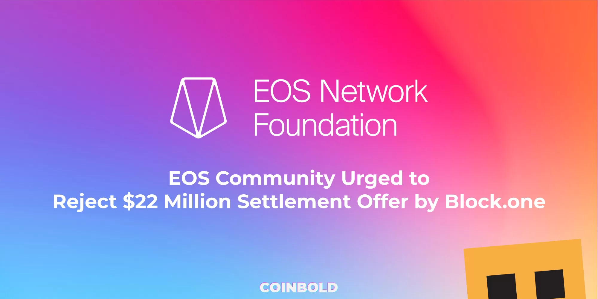 EOS Community Urged to Reject $22 Million Settlement Offer by Block.one