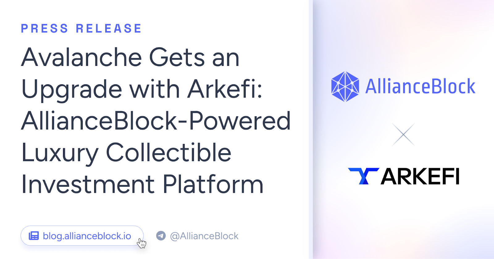 AllianceBlock Unveils Exclusive Collectible Investment Platform-Arkefi