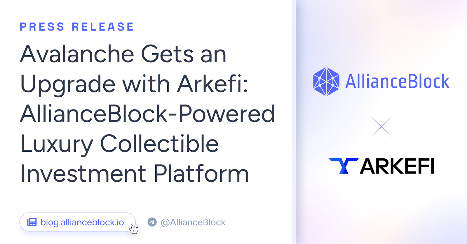 AllianceBlock ra mắt nền tảng đầu tư sưu tầm độc quyền-Arkefi