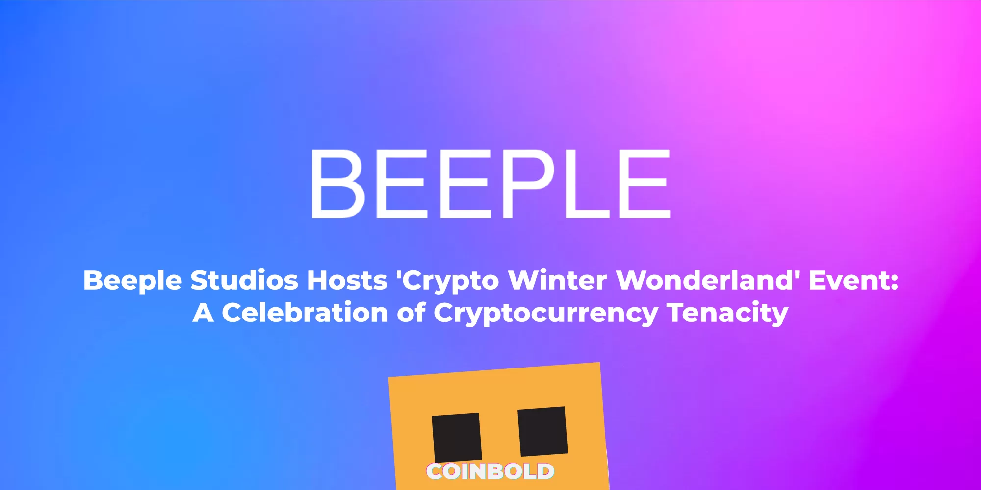 Beeple Studios Hosts 'Crypto Winter Wonderland' Event A Celebration of Cryptocurrency Tenacity