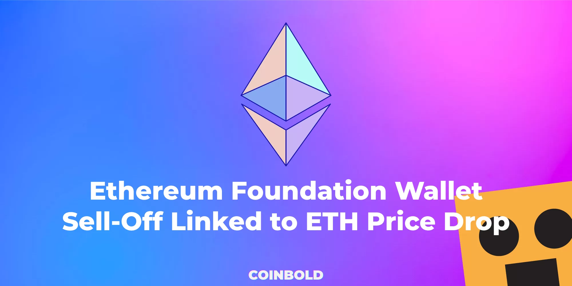 Ethereum Foundation Wallet Sell Off Linked to ETH Price Drop