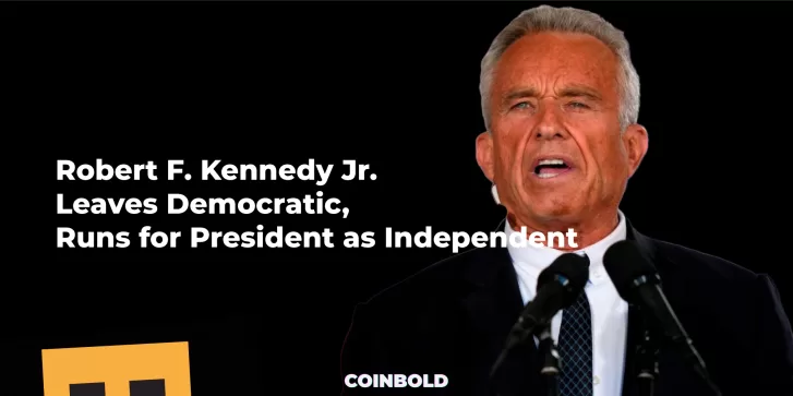 Robert F. Kennedy Jr. Leaves Democratic, Runs for President as Independent