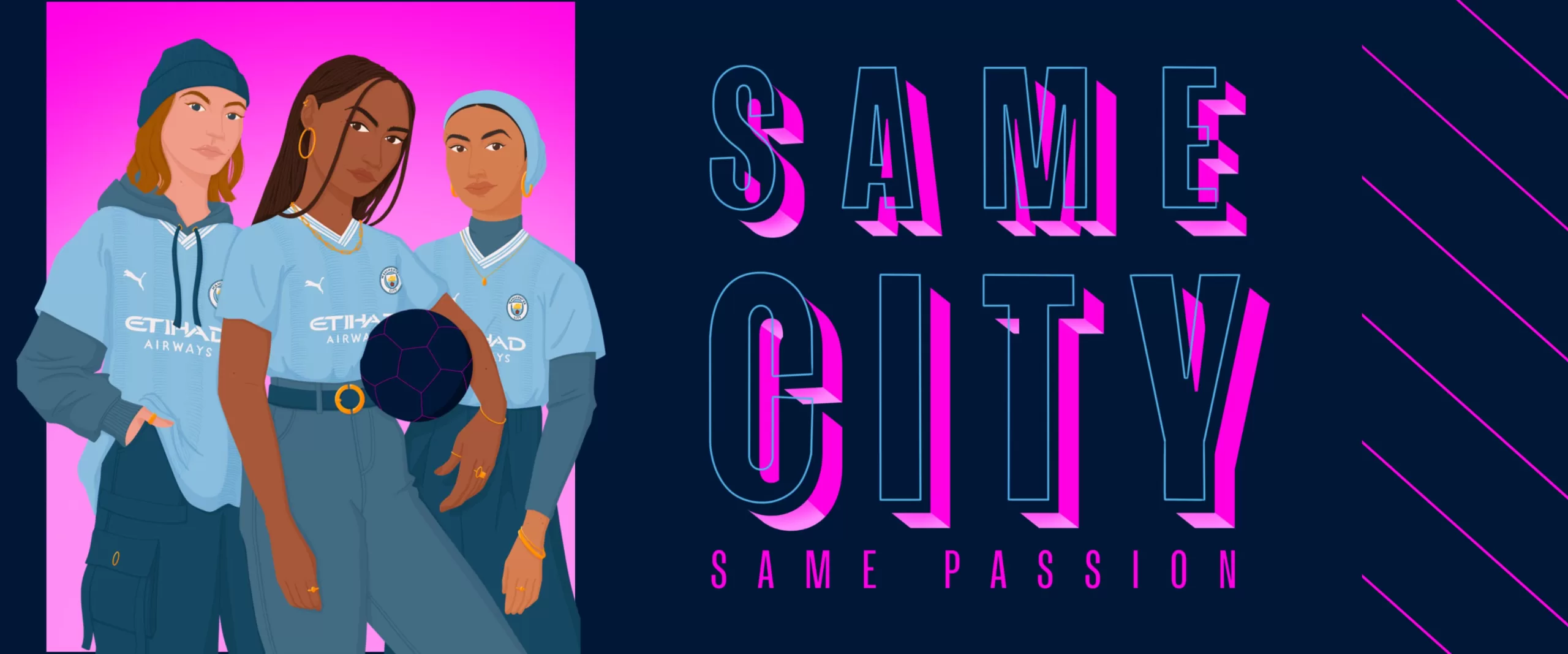 Same City Same Passion by Power of Women x Man City