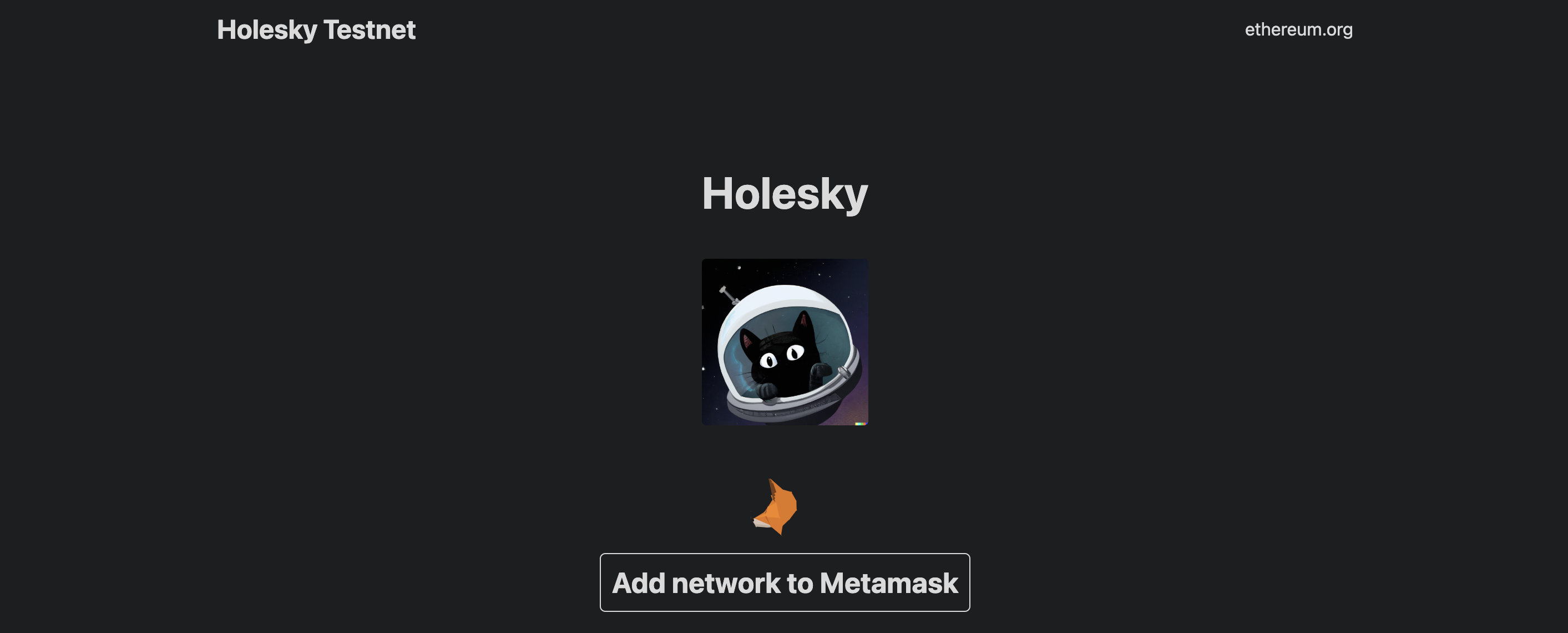 Holesky Testnet