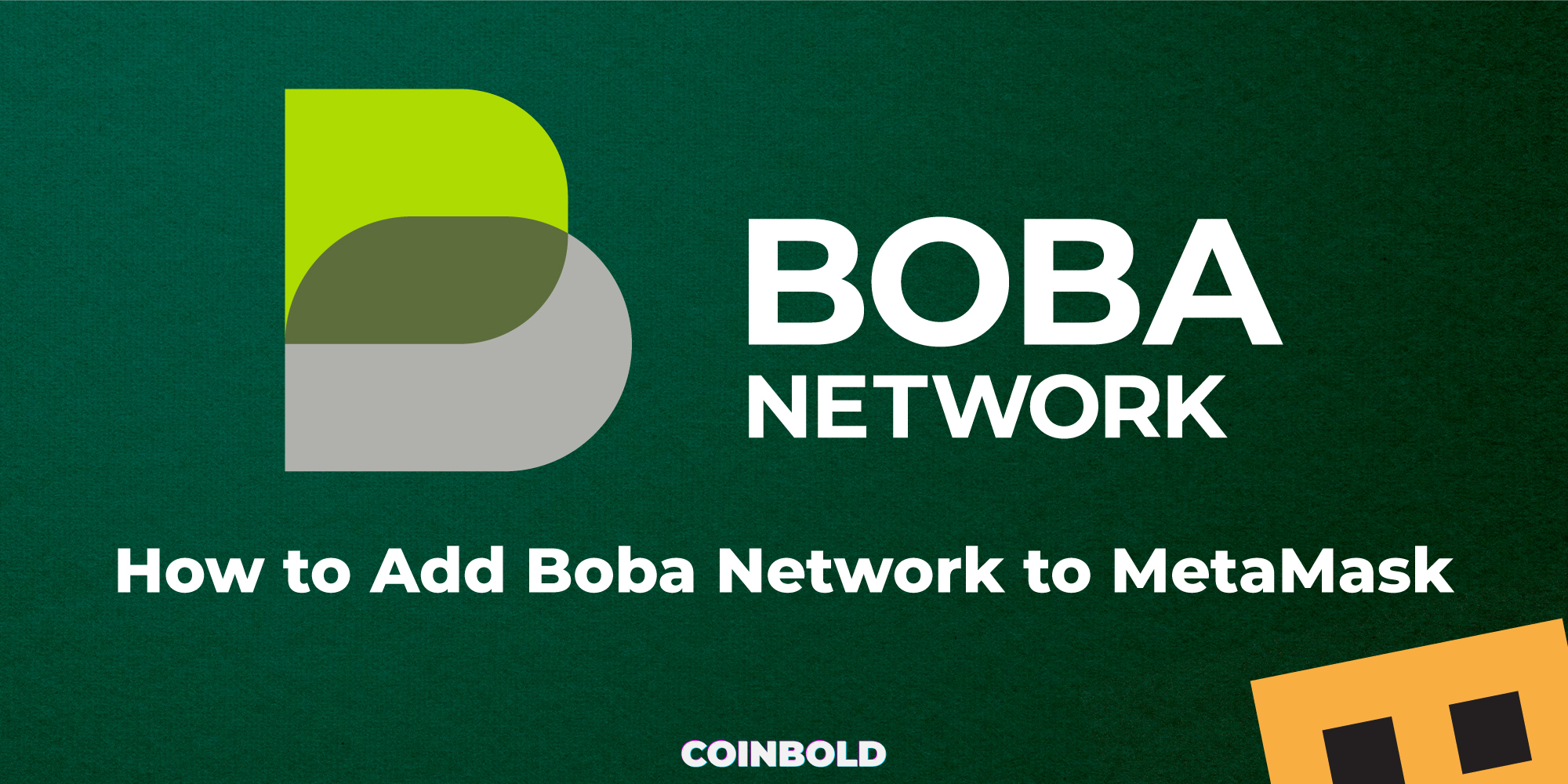 How to Add Boba Network to MetaMask