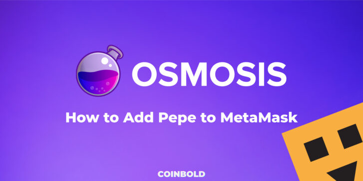 How to Add Osmosis to MetaMask