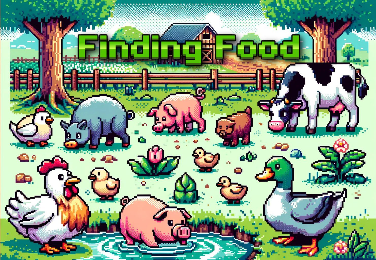 finding food