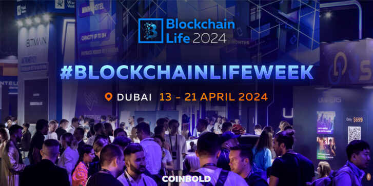 Blockchain Life Week in Dubai we have never seen this before