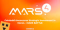 Coinbold Announces Strategic Investment in Mars4 – MARS BATTLE