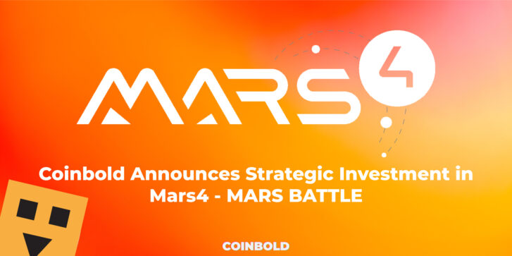 Coinbold Announces Strategic Investment in Mars4 MARS BATTLE 2