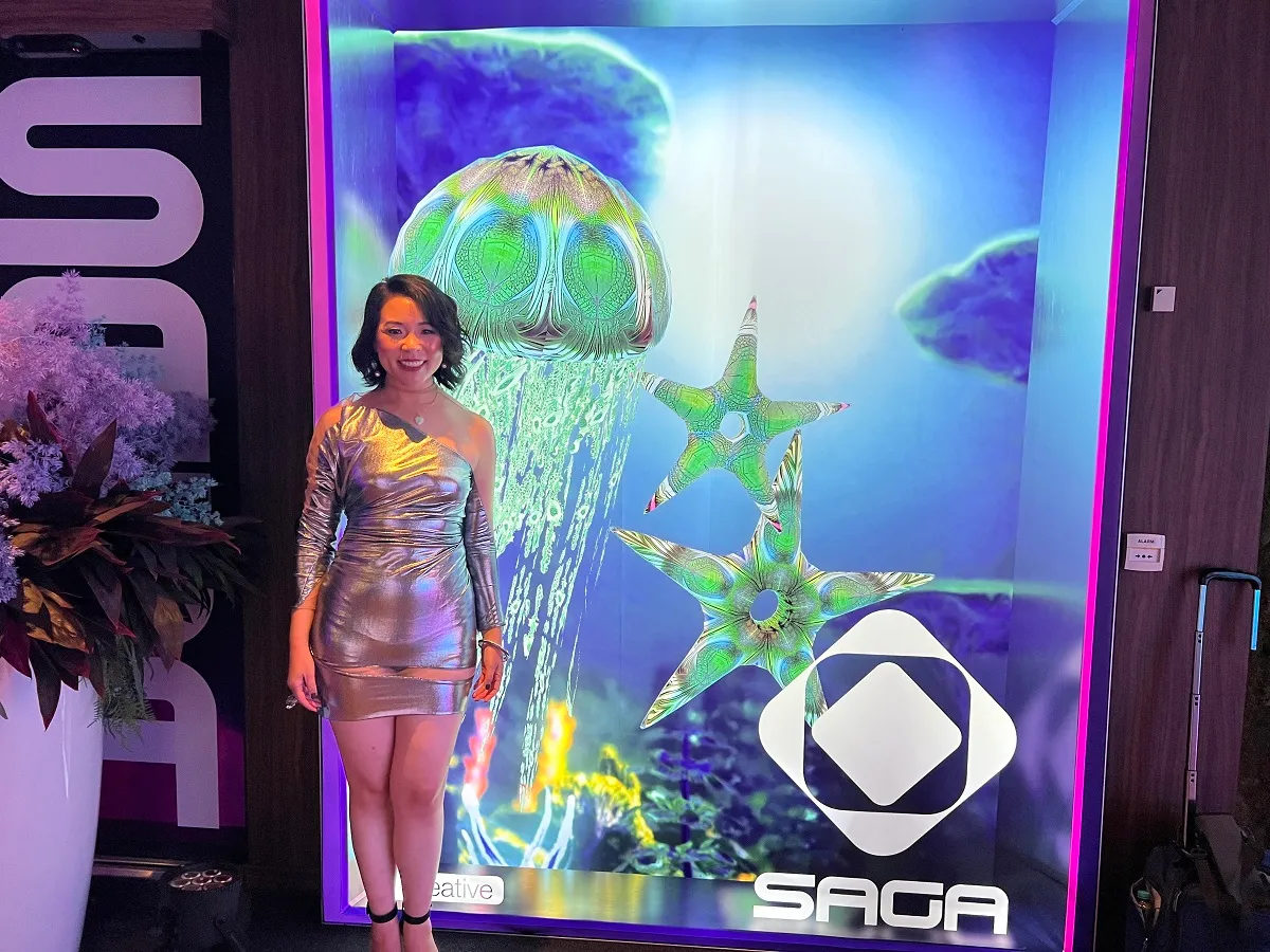 Rebecca Liao is CEO of Saga.