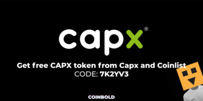Get free CAPX token from Capx and Coinlist