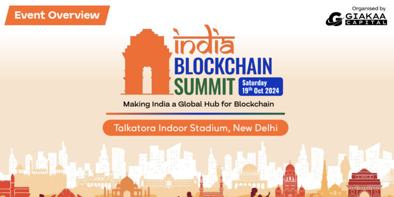 India Blockchain Summit 2024 banner